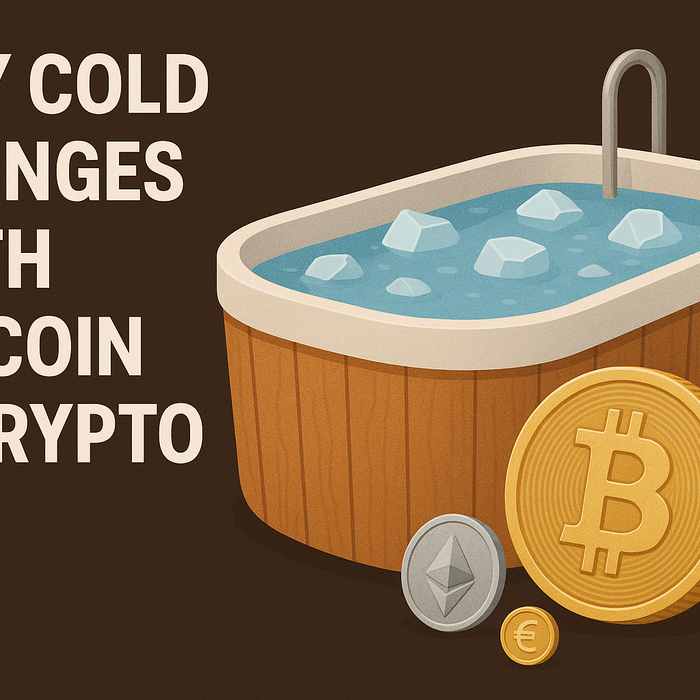 Buy Cold Plunges with Bitcoin & Crypto