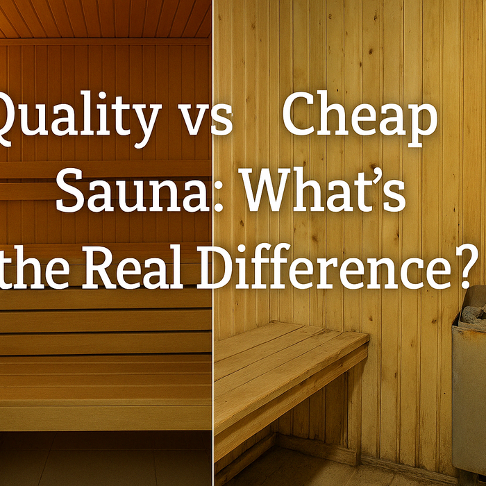 Quality vs Cheap Sauna: What’s the Real Difference?