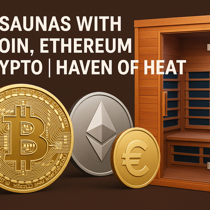 Buy Saunas with Bitcoin, Ethereum & Crypto