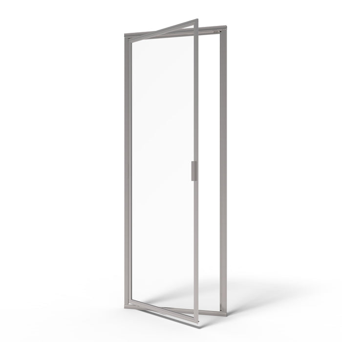 SteamTight Pre-Hung Clear Glass Steam Room Door w/ Aluminum Frame | Customizable Sizes Up To 36/84