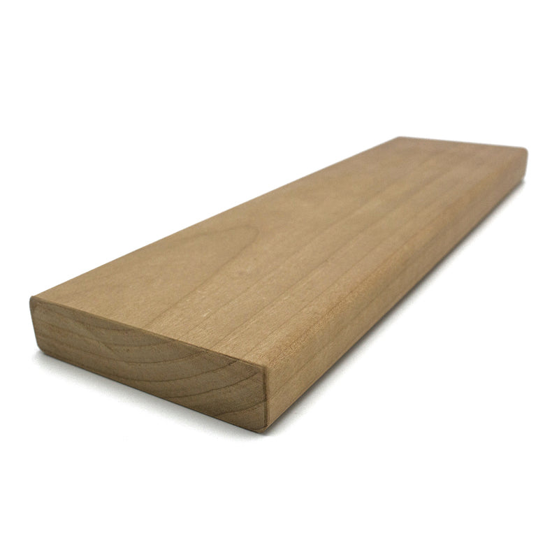 Banco de madera para sauna Prosaunas, Thermo-Aspen de 1" x 4" | WOOD648