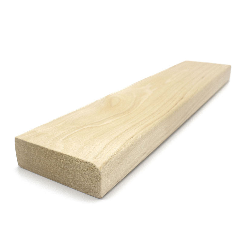 Banco de madera para sauna Prosaunas, de aliso, de 1" x 3" | WOOD642