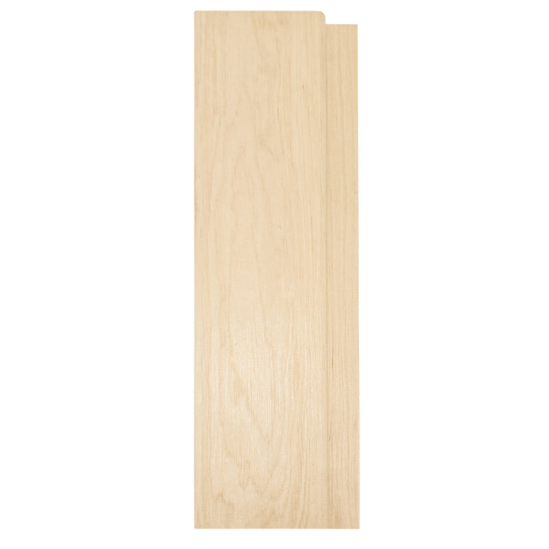 Revestimiento de pared de madera para sauna Prosaunas, de aliso, con espacio medio, 1" x 4" | WOOD661