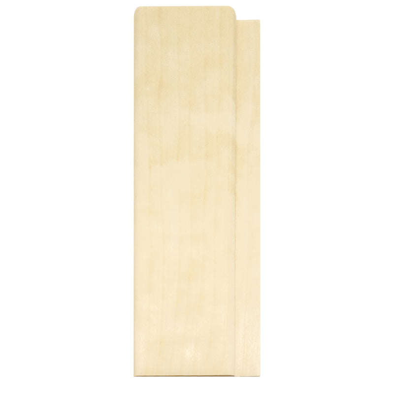 Revestimiento de pared de madera para sauna Prosaunas, Aspen, con espacio entre paredes mediano, 1" x 4" | WOOD658