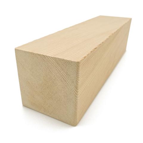 Material de soporte de madera para sauna Prosaunas, veta vertical, cedro transparente de grado A+, 4" x 4"