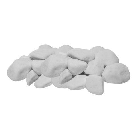 Harvia Decorative White Sauna Heater Stones 2-4" / 44lbs | AC4000