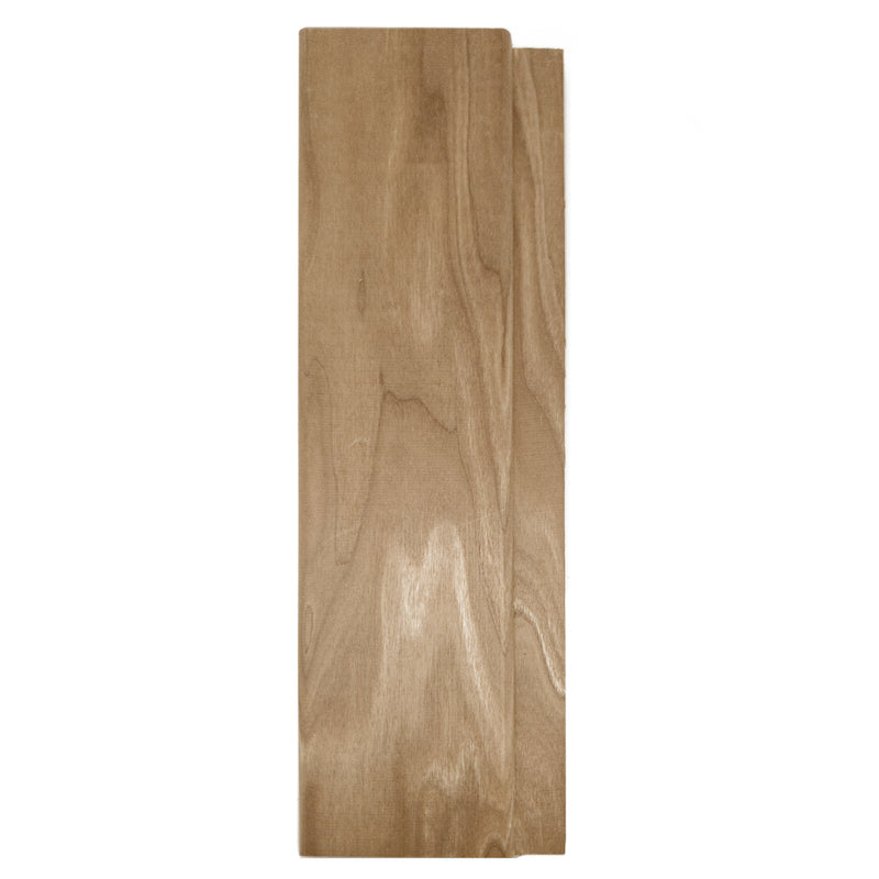 Revestimiento de pared de madera para sauna Prosaunas, Thermo-Aspen, con espacio medio, 1" x 4" | WOOD664