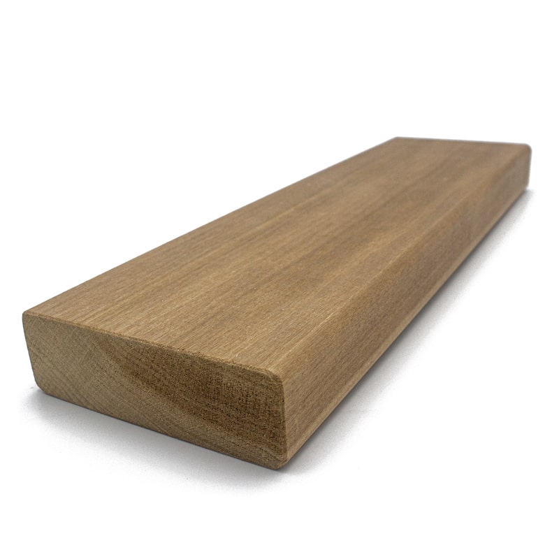 Banco de madera para sauna Prosaunas, Thermo-Aspen de 5/4 x 4" | WOOD651