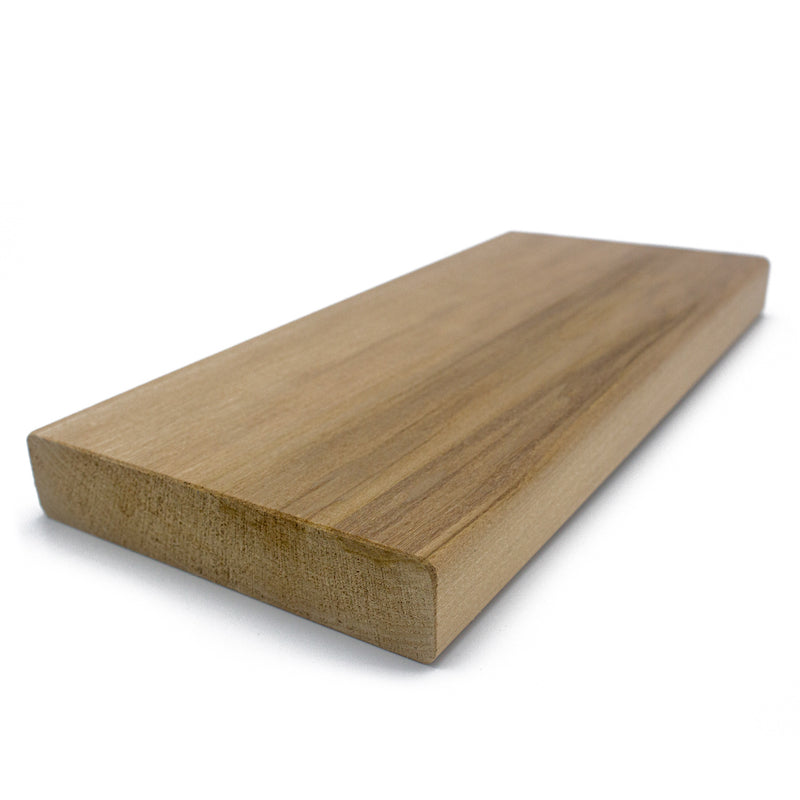 Banco de madera para sauna Prosaunas, Thermo-Aspen de 5/4 x 6" | WOOD649