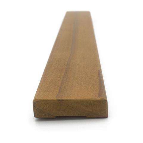 Prosaunas Sauna Wood, moldura de pino termo-radiata de 1" x 2" | WOOD682