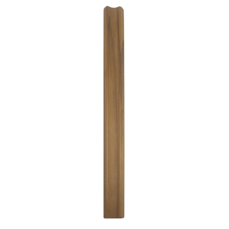 Moldura de esquina interior de 1" x 1" de pino termo-radiata de Prosaunas | WOOD683