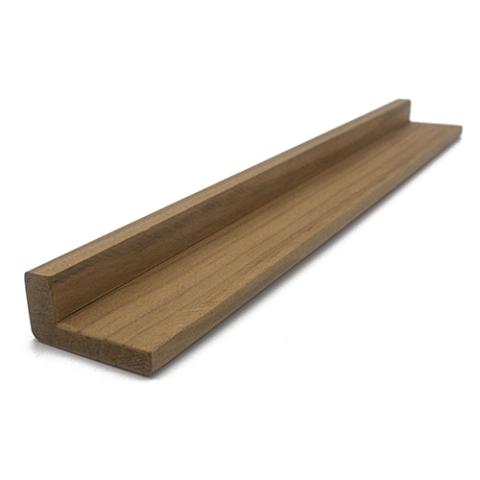 Prosaunas Sauna Wood, Pino Thermo-Radiata, Moldura en ángulo recto de 1" x 2" | WOOD689