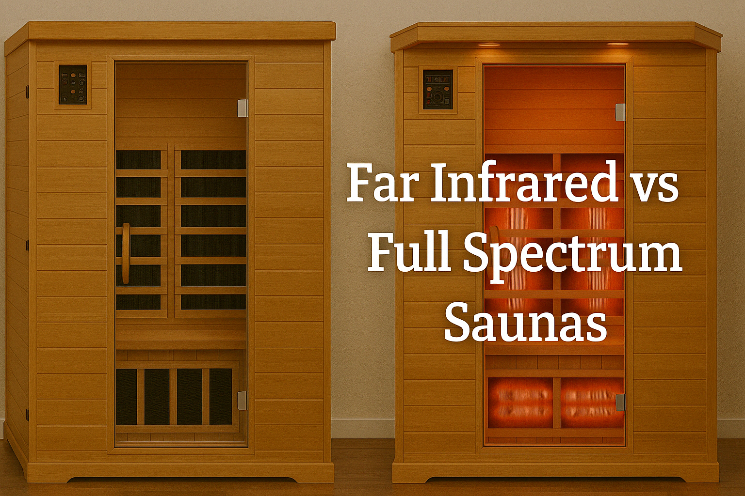 Far Infrared vs Full Spectrum Saunas: What’s the Real Difference?