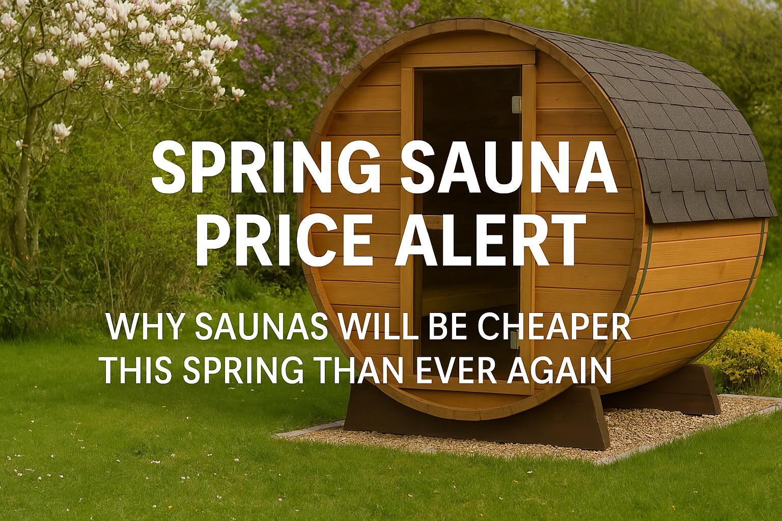 Why Saunas Will Be Cheaper This Spring Than Ever Again