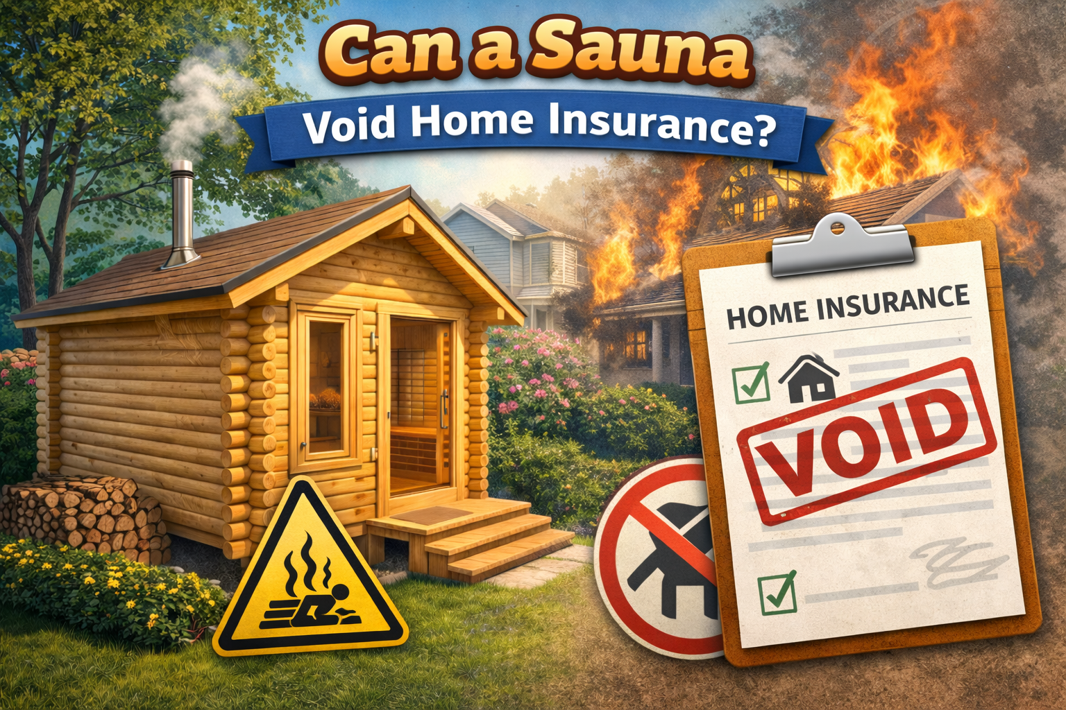 Can a Sauna Void Home Insurance? What Homeowners Need to Know