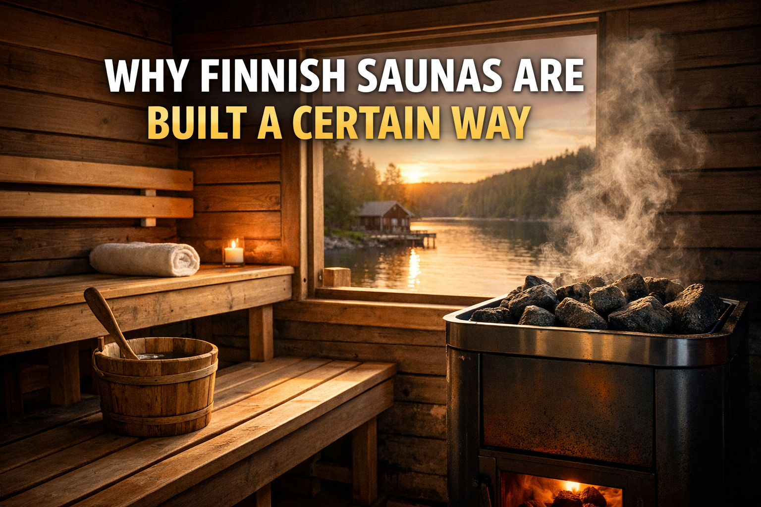 Why Finnish Saunas Are Built a Certain Way (Design Explained)