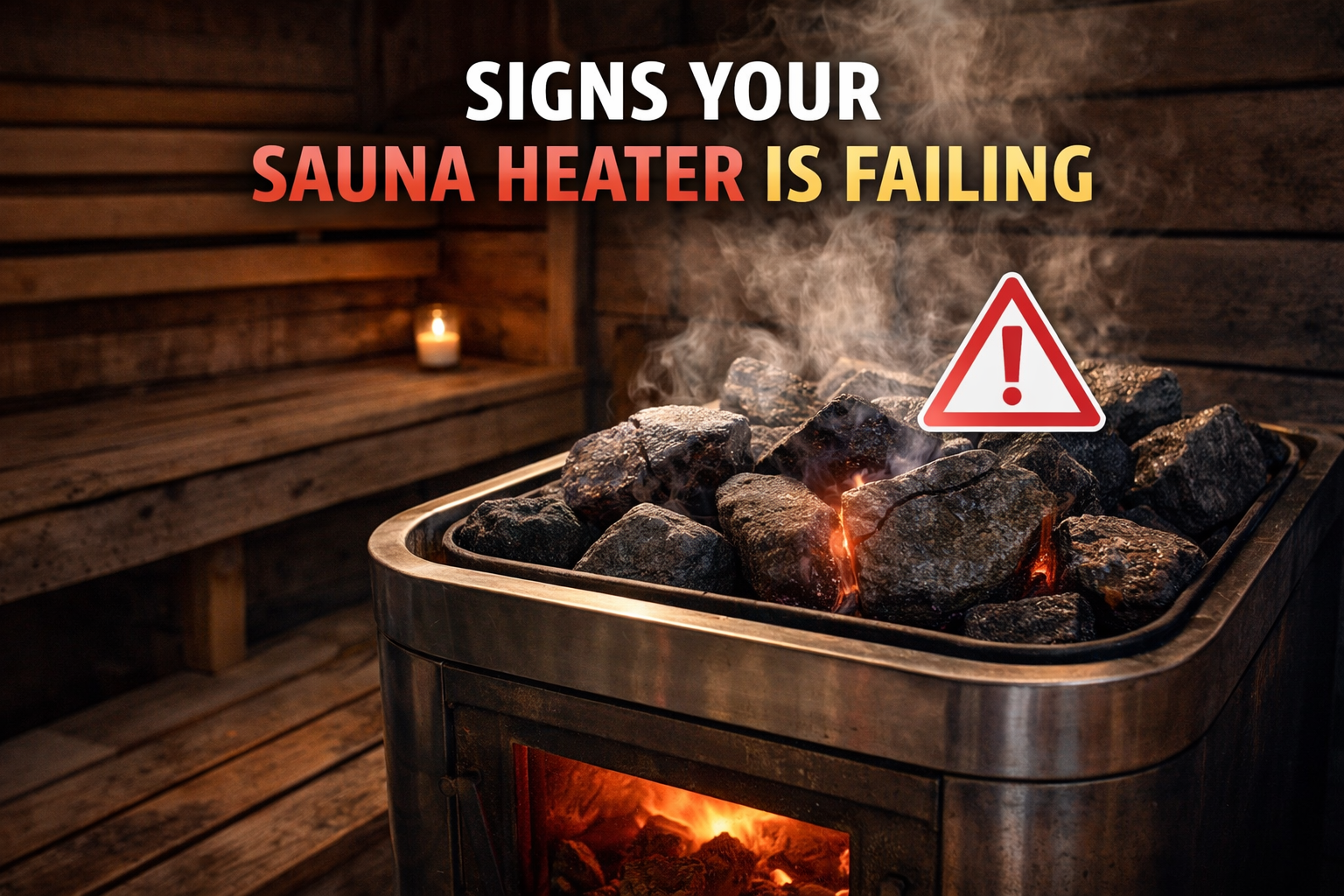 Signs Your Sauna Heater Is Failing (When to Replace It)