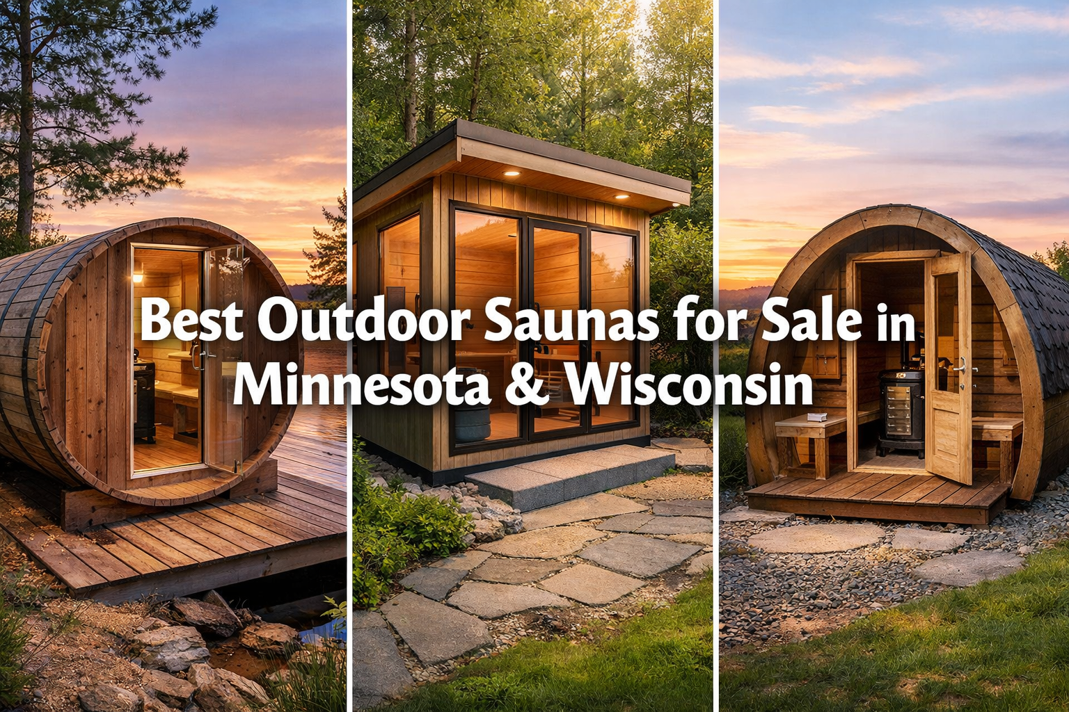 Best Outdoor Saunas for Sale in Minnesota & Wisconsin: Carrying On the Nordic Tradition