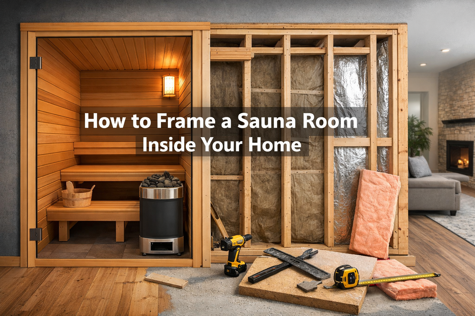 How to Frame a Sauna Room Inside Your Home
