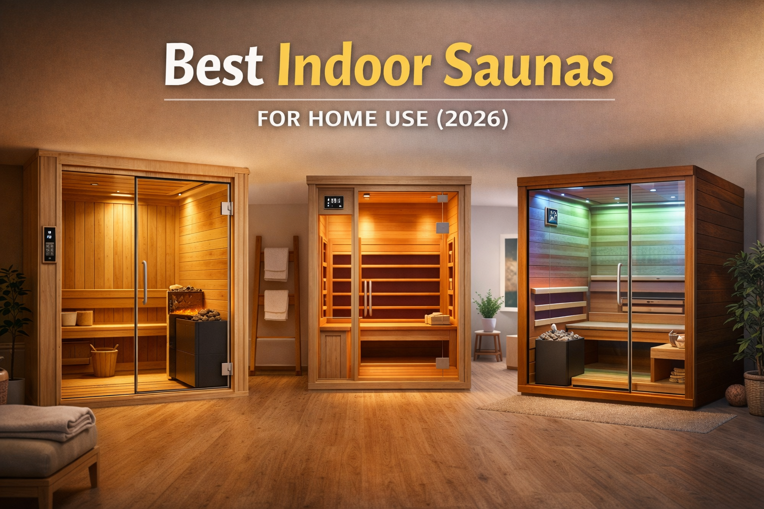 Best Indoor Saunas for Home Use in 2026: Our Top Picks by Category