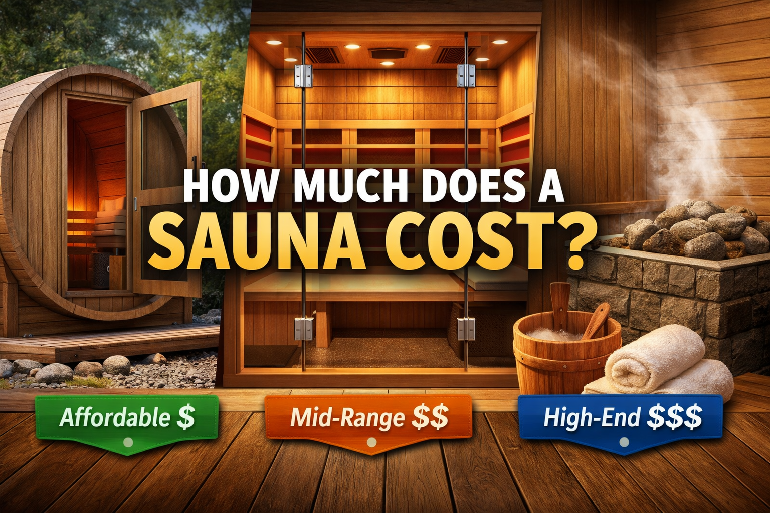 How Much Does a Sauna Cost? The Complete 2026 Pricing Guide