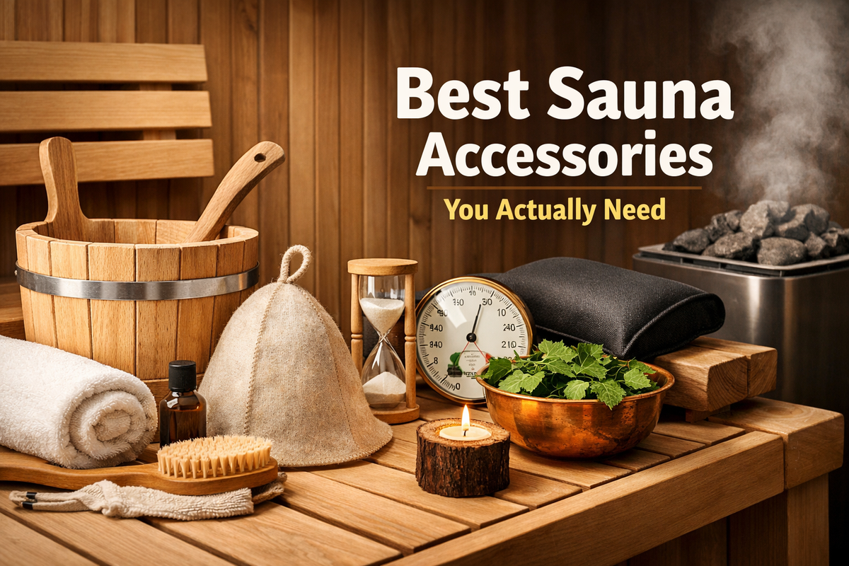 Best Sauna Accessories You Actually Need in 2026 | Haven Of Heat