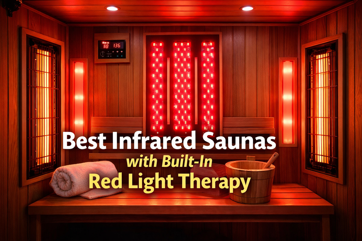 Best Infrared Saunas with Built-In Red Light Therapy (2026)