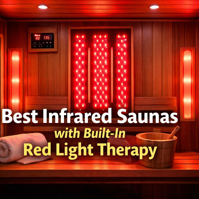 Best Infrared Saunas with Built-In Red Light Therapy (2026)