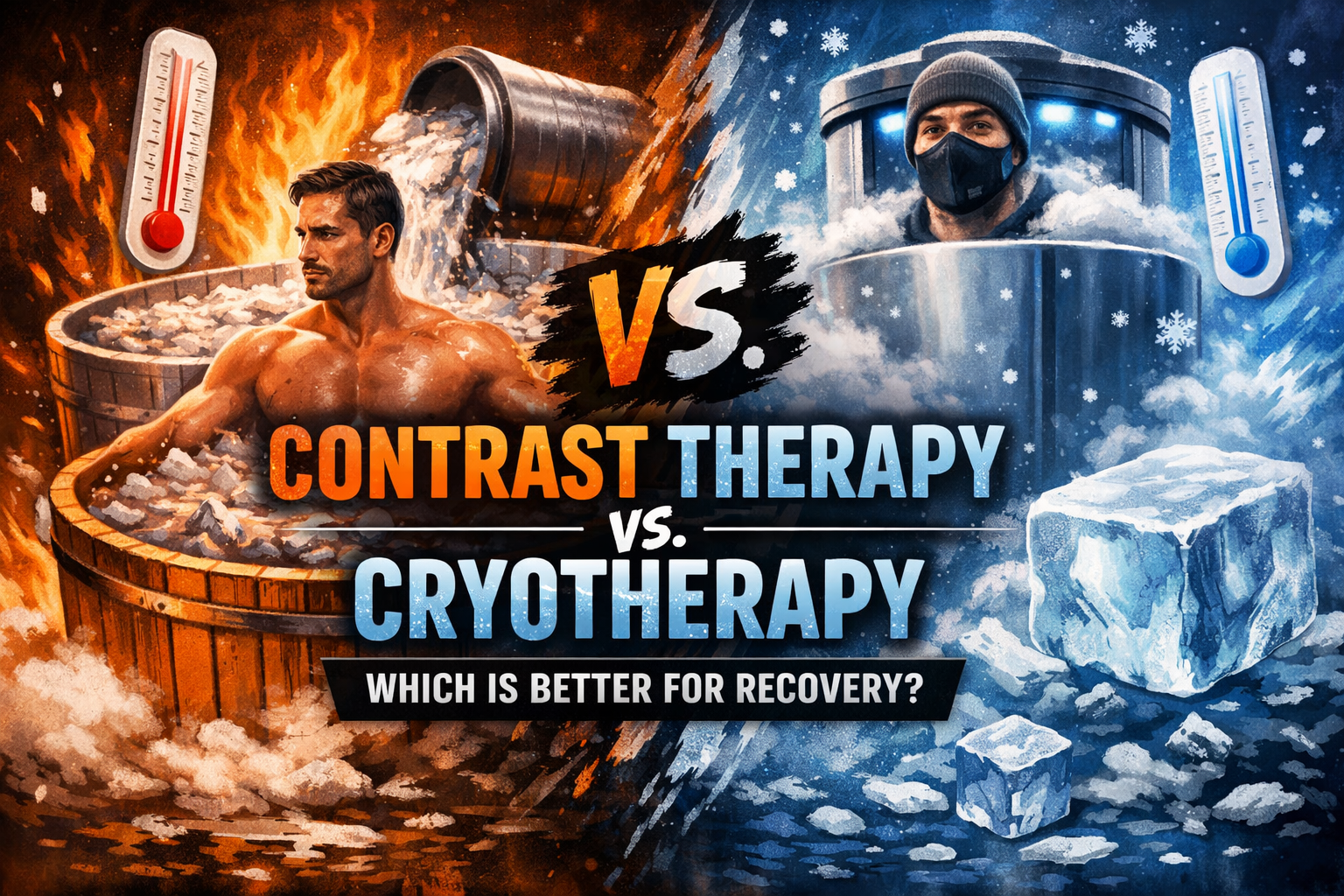Contrast Therapy vs. Cryotherapy: Which Is Actually Better for Recovery?