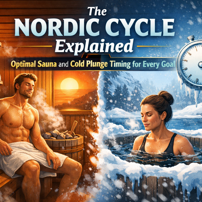 The Nordic Cycle Explained: Optimal Sauna and Cold Plunge Timing for Every Goal