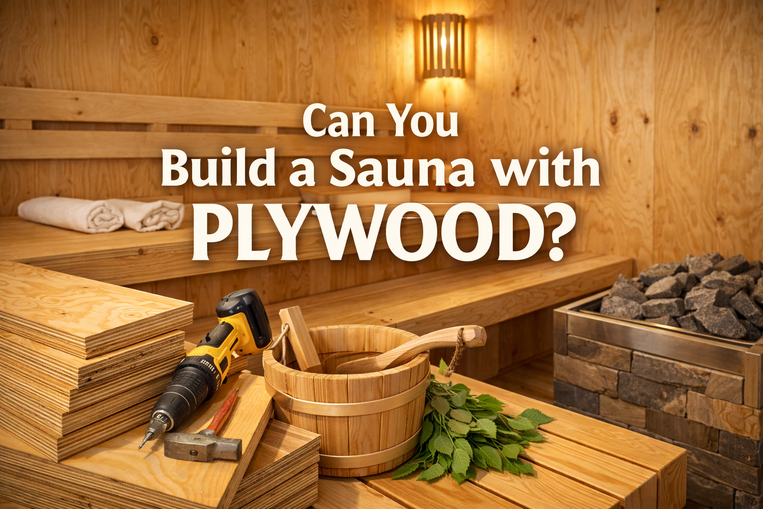 Can You Build a Sauna with Plywood?