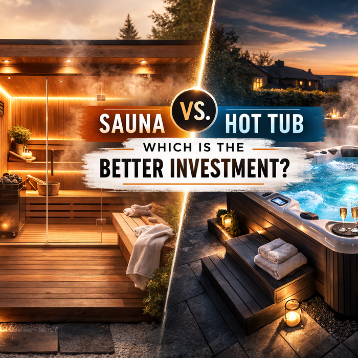 Sauna vs. Hot Tub: Which Is the Better Investment for Your Home and Health?