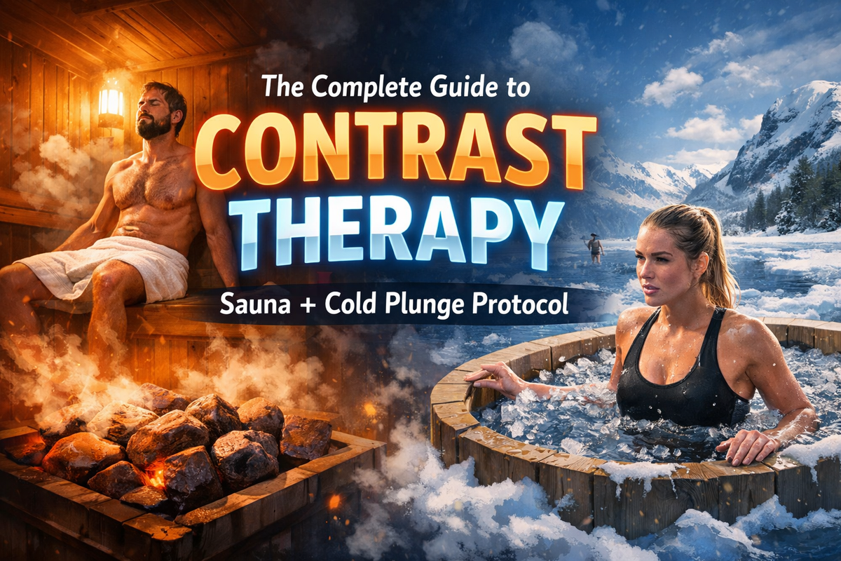 The Complete Guide to Contrast Therapy: Sauna + Cold Plunge Protocol