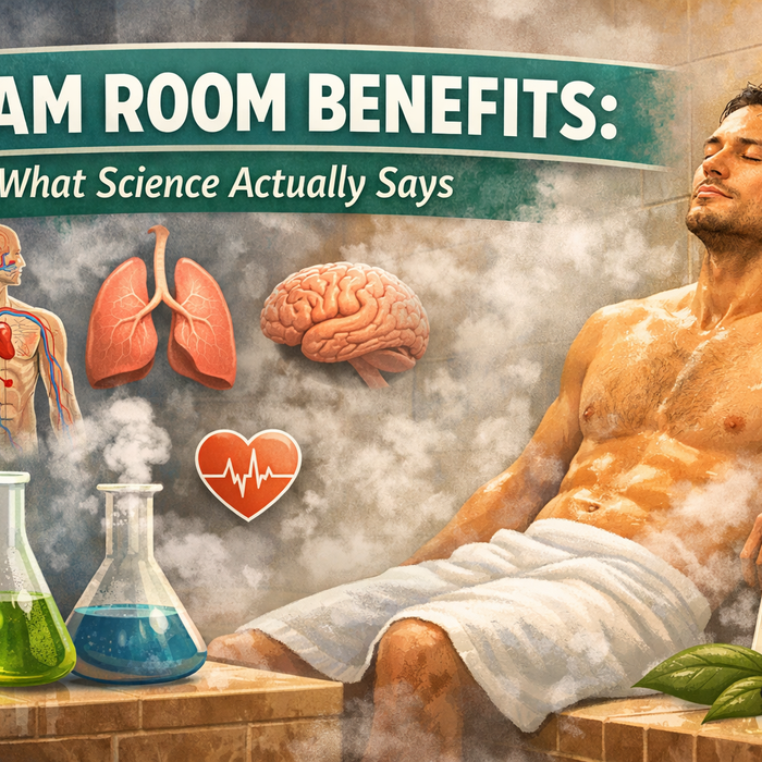 Steam Room Benefits: What Science Actually Says (and Where the Evidence Falls Short)