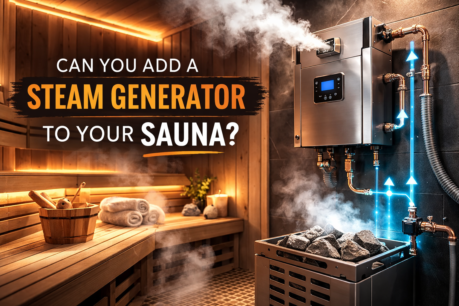 Can You Add a Steam Generator to Your Sauna? Here's What You Actually Need to Know