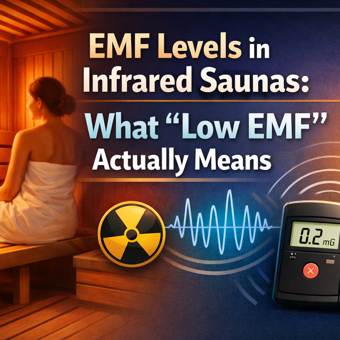 EMF Levels in Infrared Saunas: What 'Low EMF' Actually Means