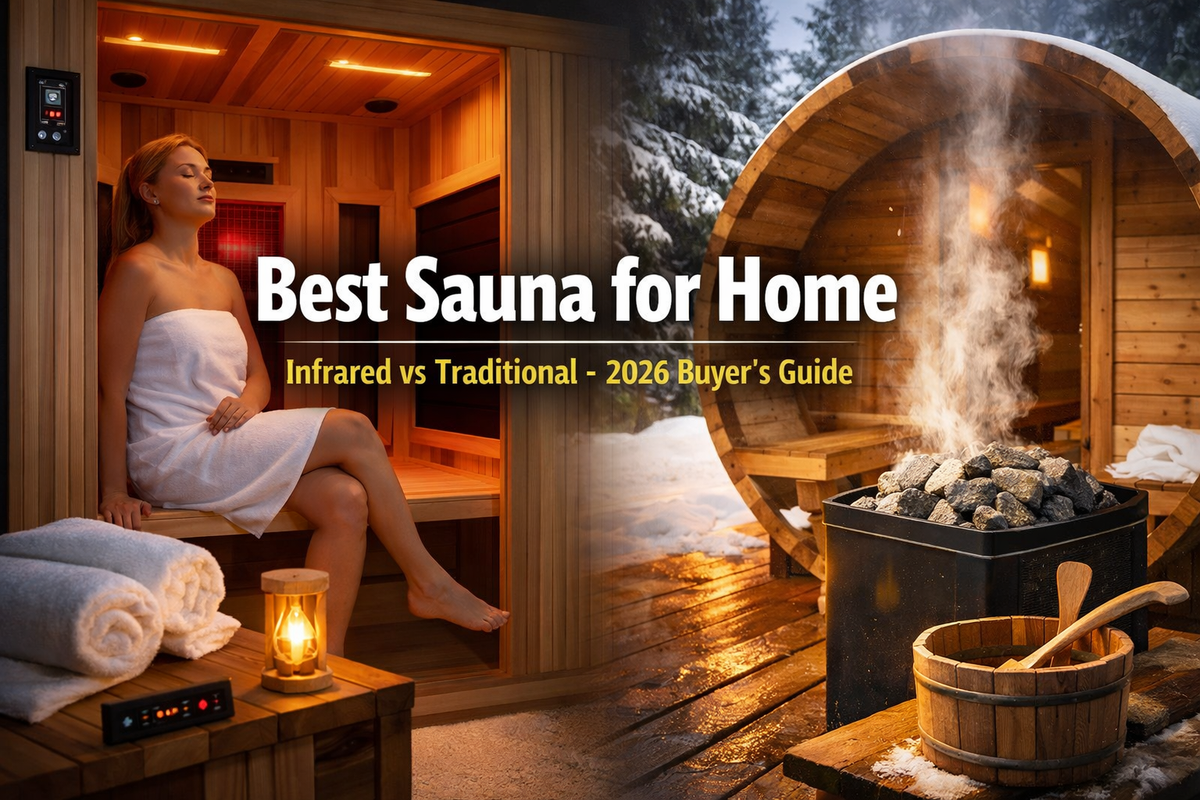Best Sauna for Home (Detailed 2026 Buyer’s Guide)