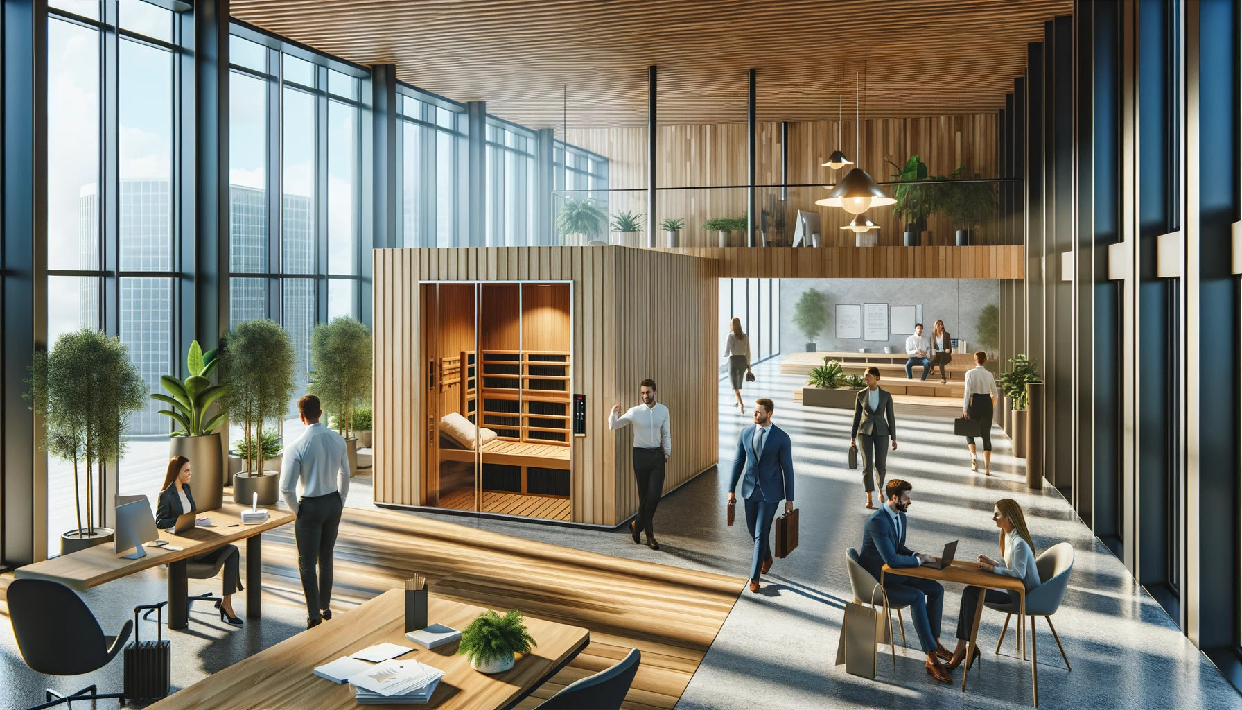 Saunas in the Workplace: Benefits for Wellness and Productivity