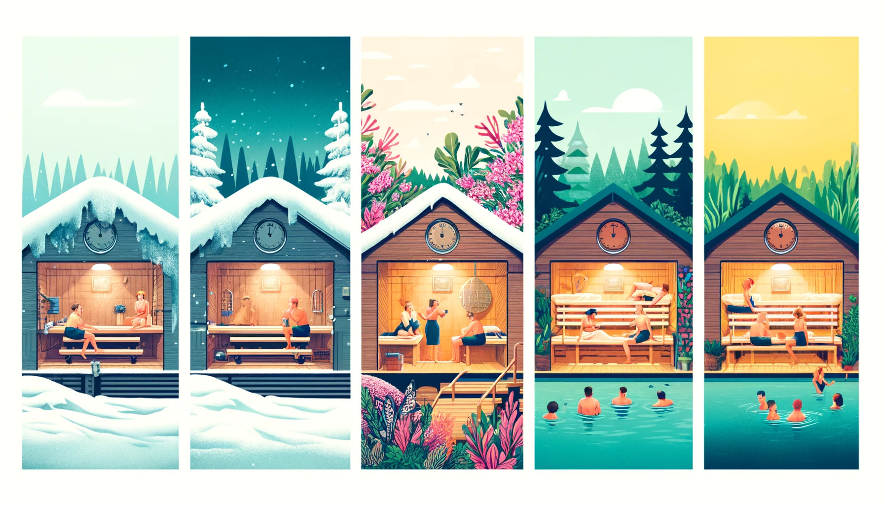 Seasonal Sauna Use: Differences in Sauna Practices Across Seasons