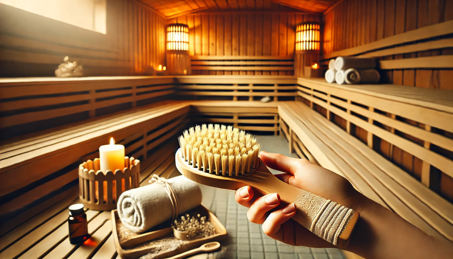 The Benefits of Dry Brushing Before Sauna: Exfoliation and Lymphatic Drainage