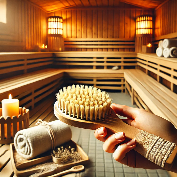 The Benefits of Dry Brushing Before Sauna: Exfoliation and Lymphatic Drainage