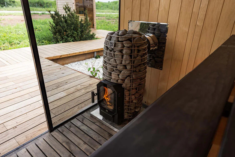HUUM Hive Flow Review: Wood-Burning Sauna Stove