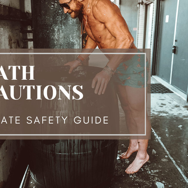 ICE BATH PRECAUTIONS