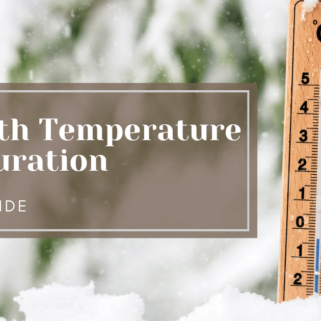 Ice Bath Temperature and Duration