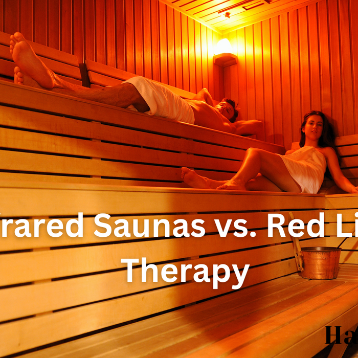 infrared sauna vs red light therapy