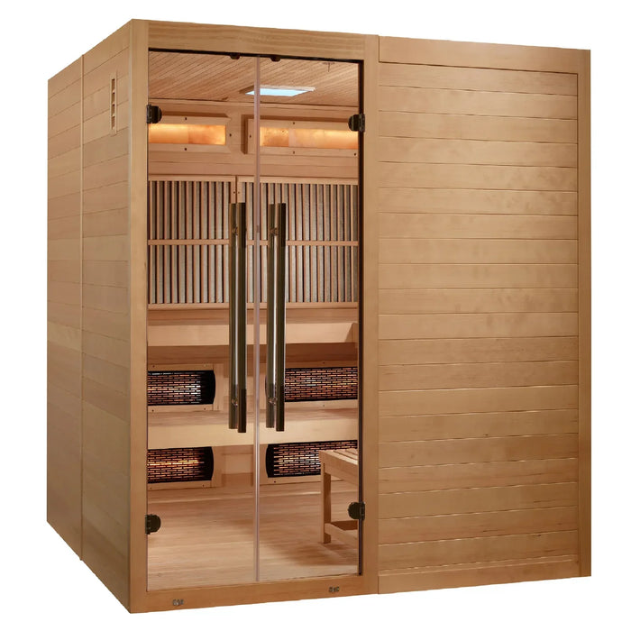 Golden Designs Toledo Review: The Ultimate 6-Person Hybrid Sauna