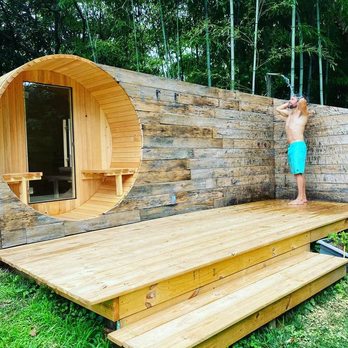 Why Every Sauna Needs an Outdoor Shower