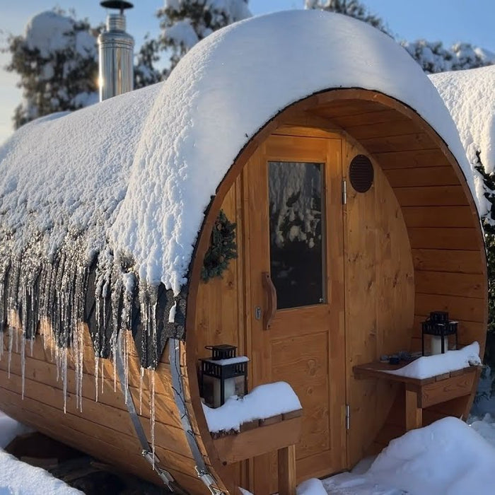 The Best Outdoor Saunas for Cold, Snowy Climates: What Actually Holds