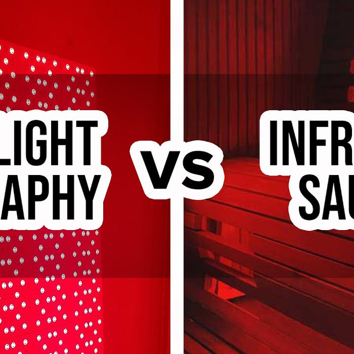 Red Light vs Infrared Light Therapy in Saunas: What's the Difference?