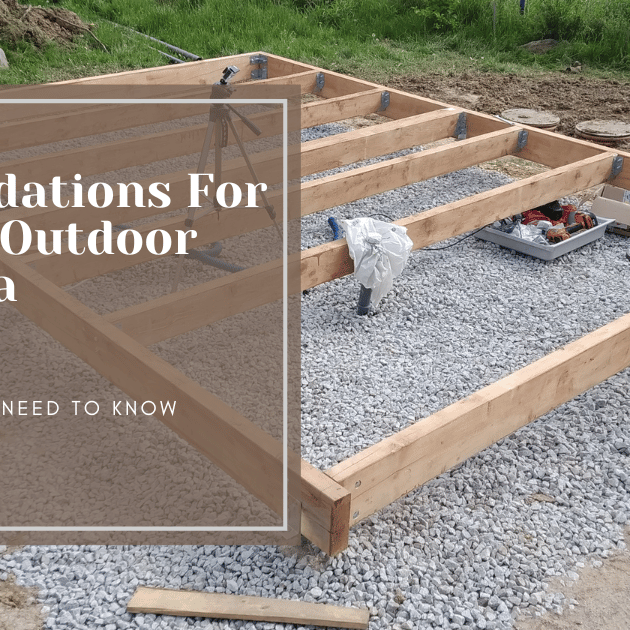 The Best Foundations for Your Outdoor Sauna: A Complete Guide